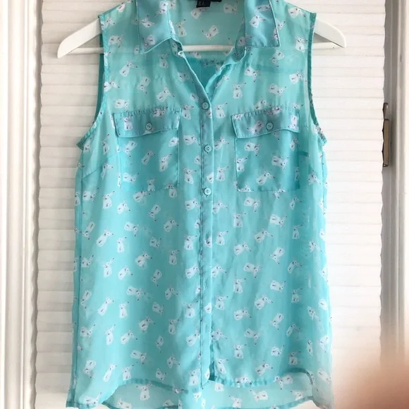 ***2/$20***Cute Bunny rabbit top - Picture 4 of 4